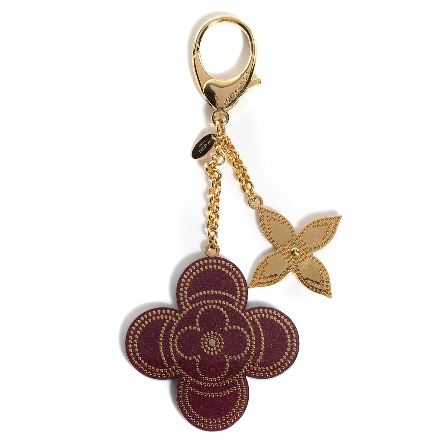 Stipply Flower Bag Charm Rouge Fauviste