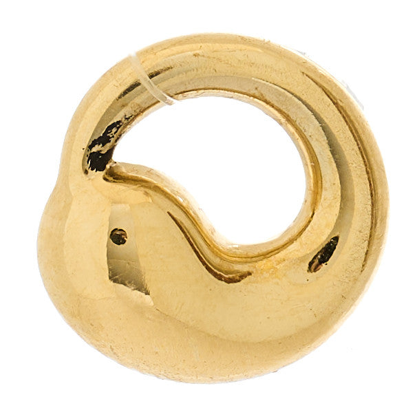 18K Yellow Gold 9mm Elsa Peretti Mini Eternal Circle Pendant