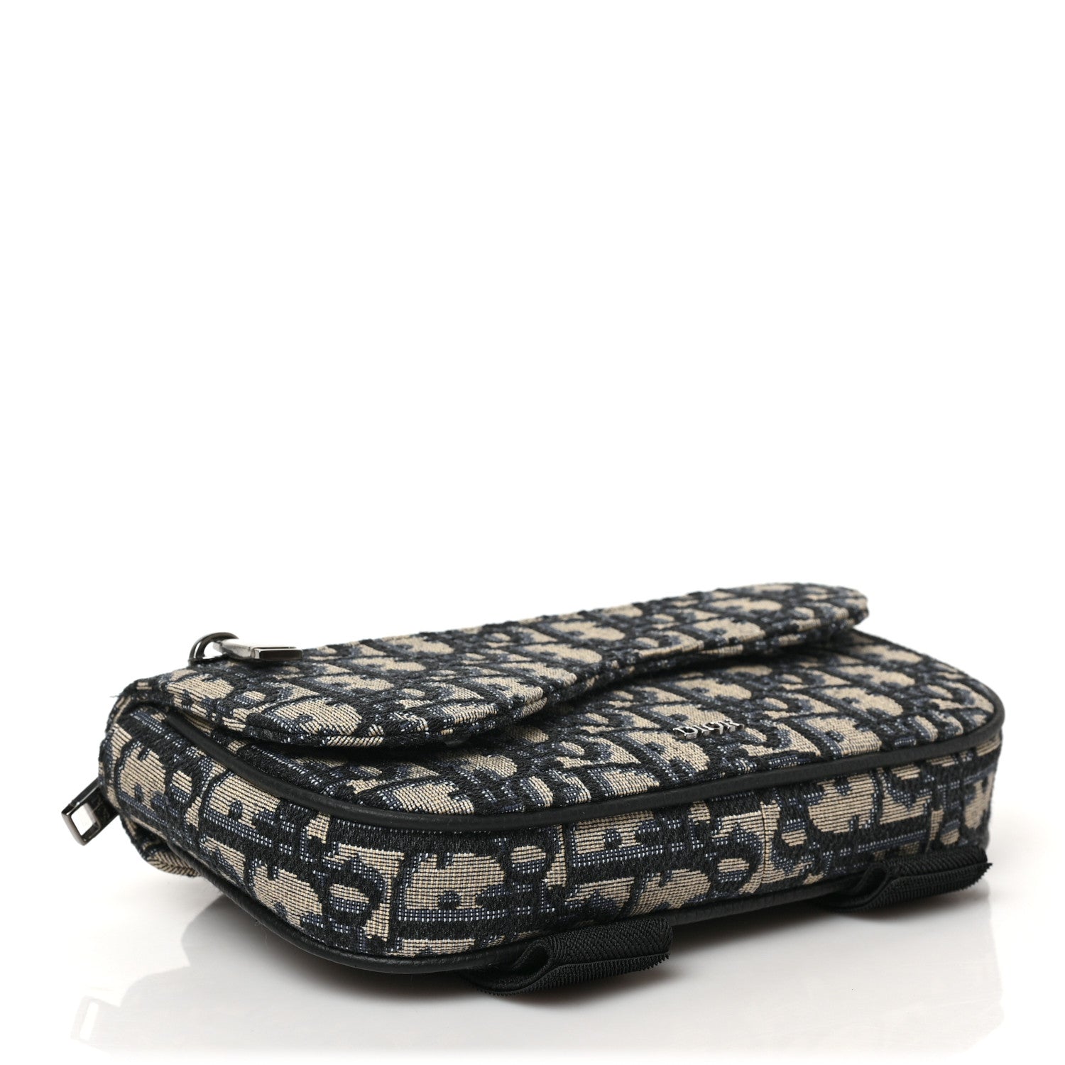 Christian Dior Oblique Arm Pouch Blue 4 of 8