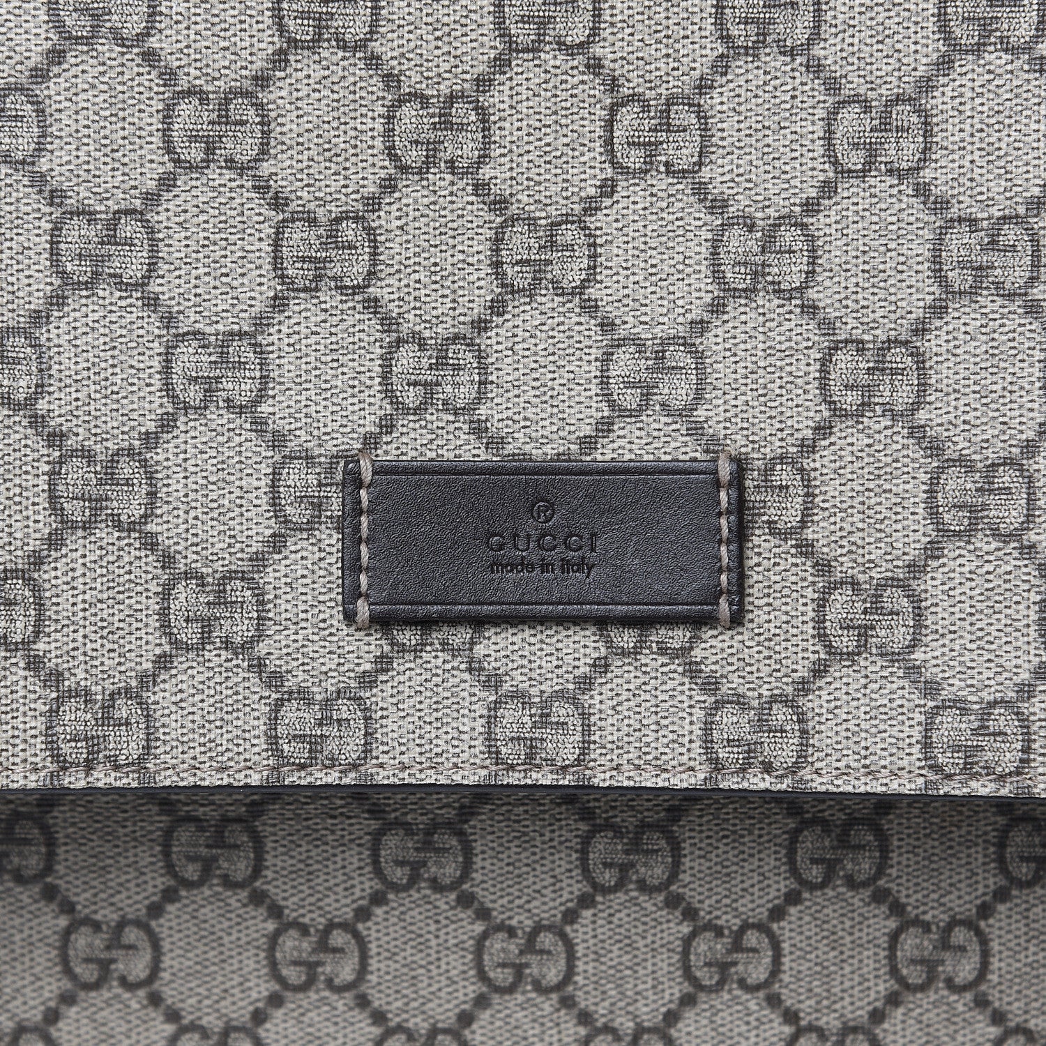 Gucci GG Plus Monogram Messenger Diaper Bag Dark Brown 8 of 13