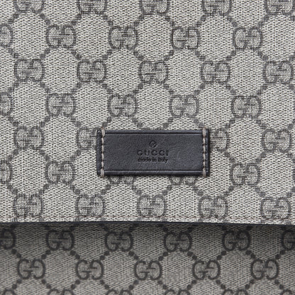 Gucci GG Plus Monogram Messenger Diaper Bag Dark Brown 8 of 13