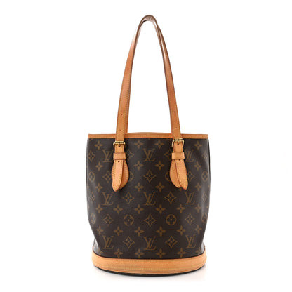 Louis Vuitton Monogram Petit Bucket 23 1 of 12