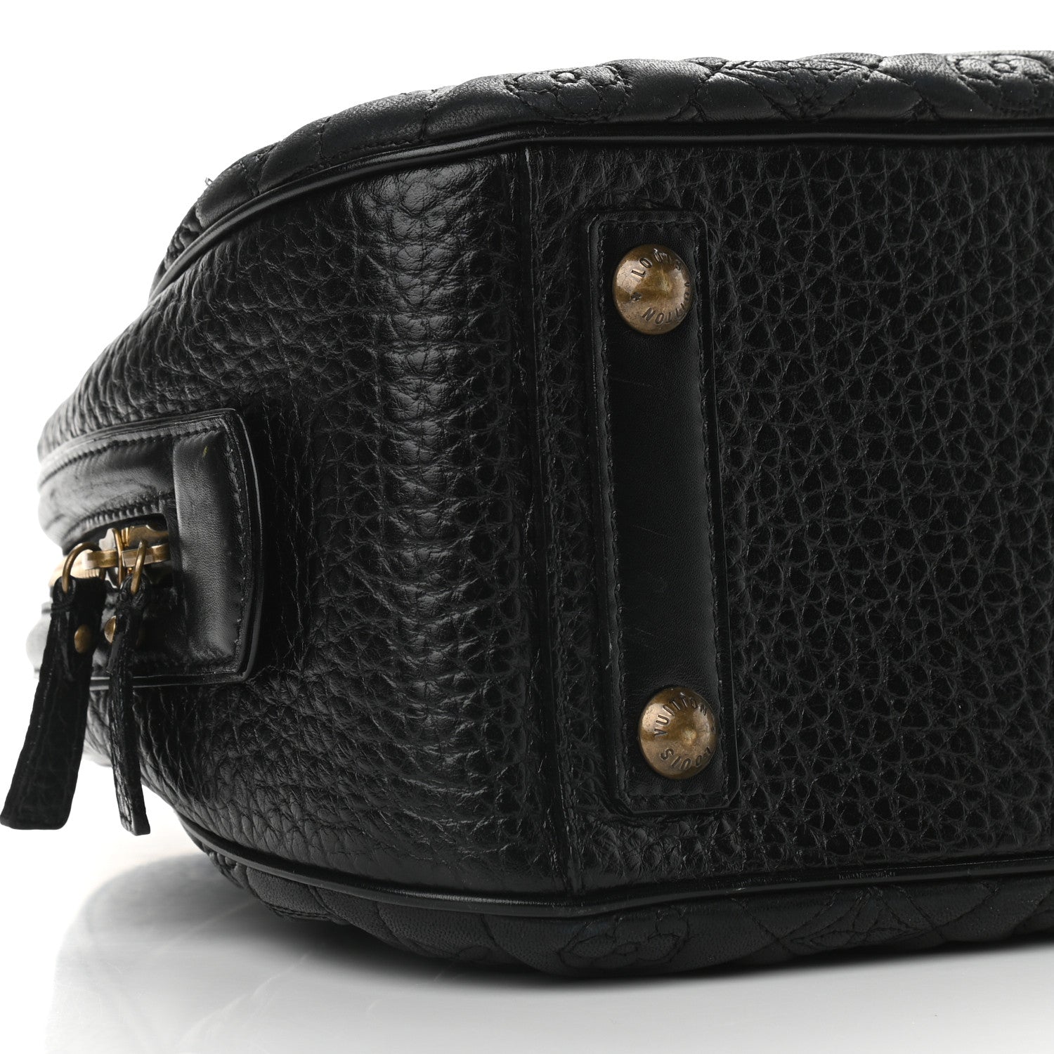 Louis Vuitton Lambskin Vienna Mizi Black 7 of 9