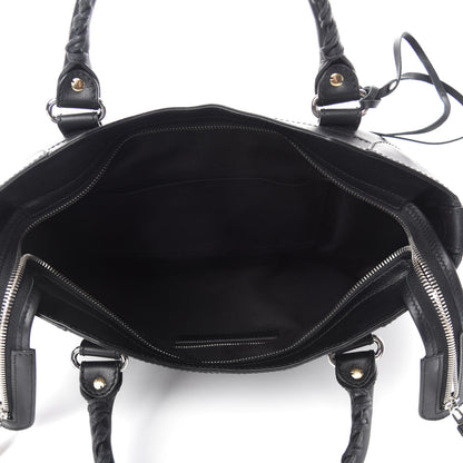 Balenciaga Veau Amp Plate Silver Hardware Velo Black 5 of 10
