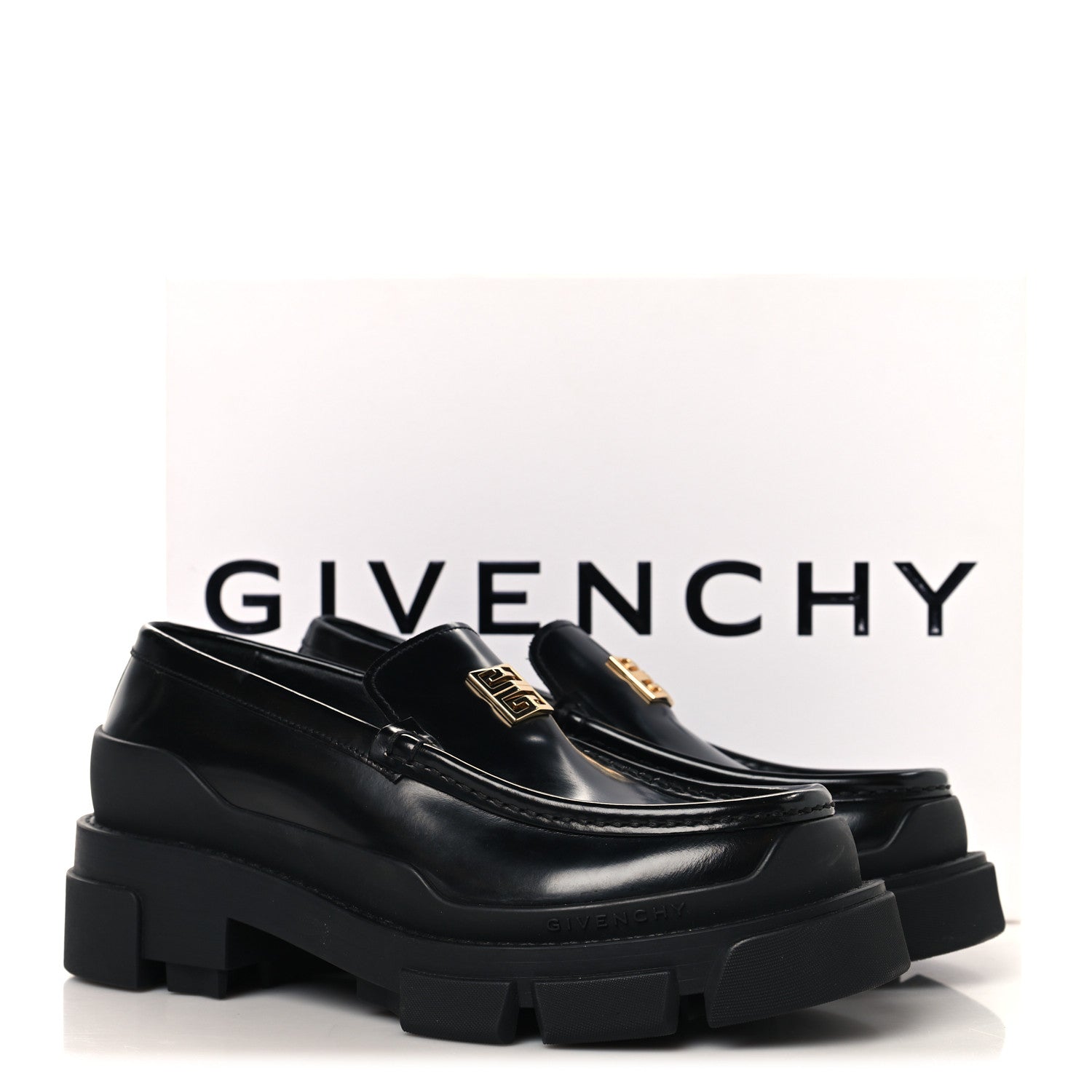 Givenchy Calfskin Terra Moccassins 36 Black 10 of 10