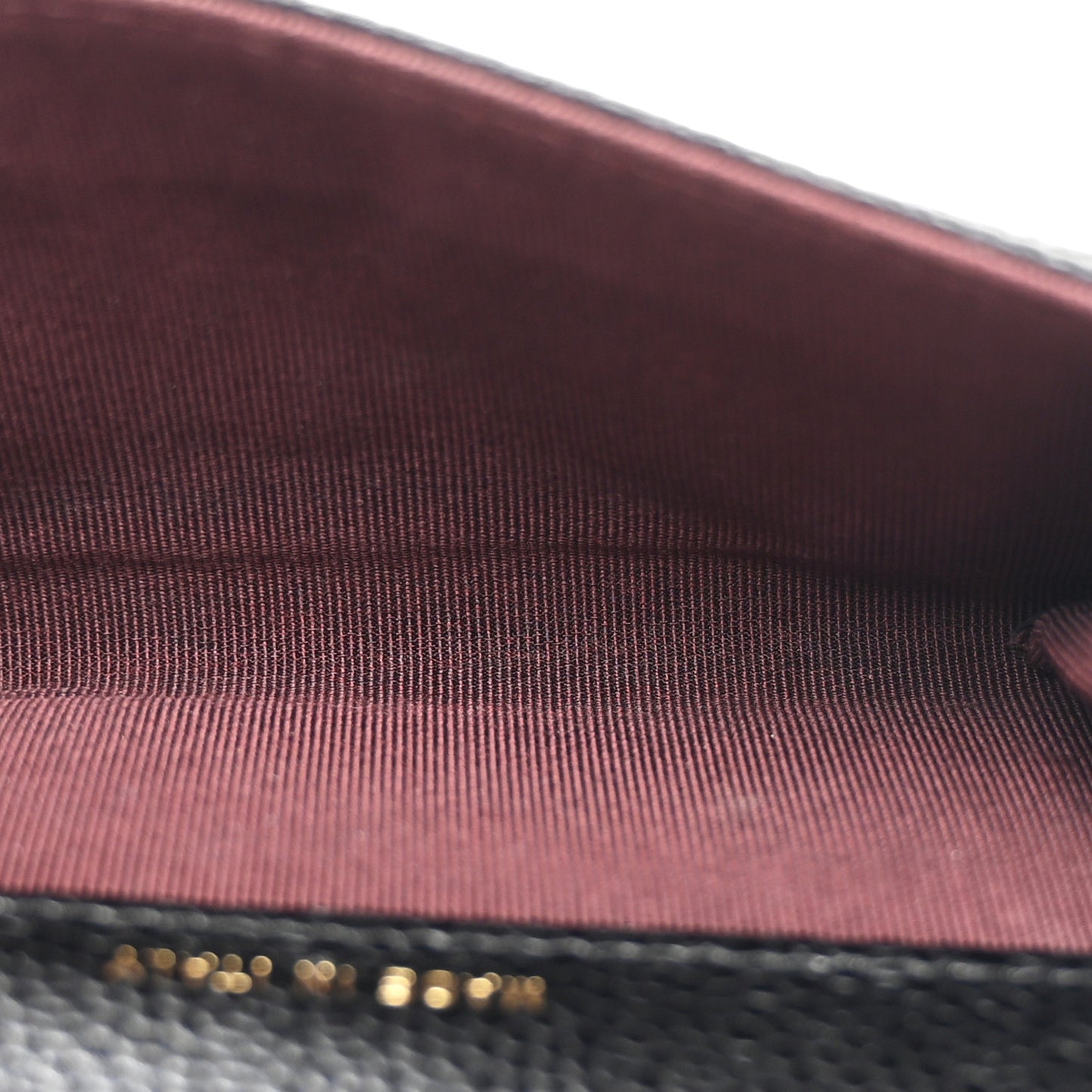 Caviar Quilted Flap Card Holder Wallet Black