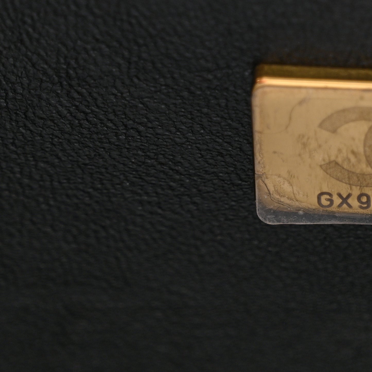 Caviar Quilted Small Boy Flap Black