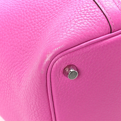 Hermes Taurillon Clemence Picotin Lock 18 PM Magnolia 11 of 12