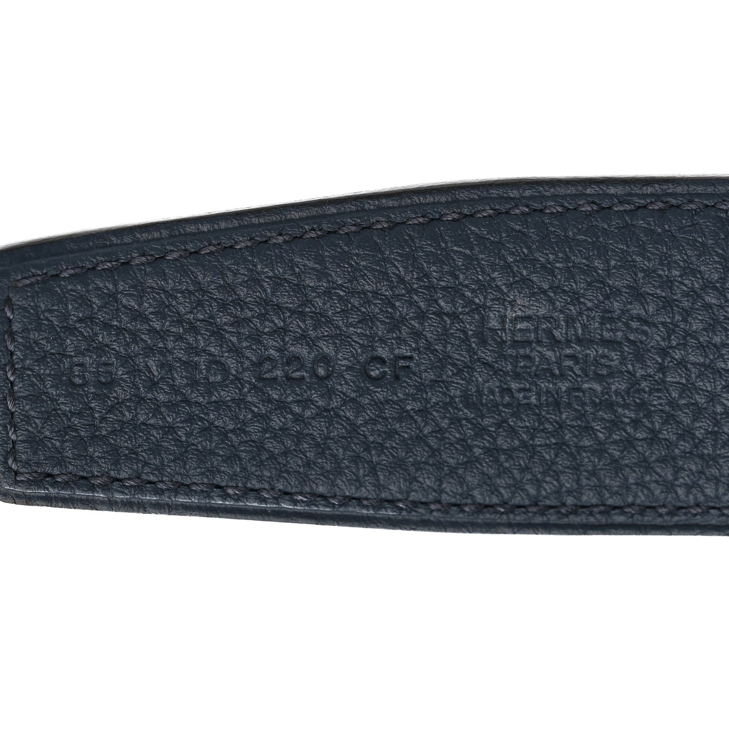 Box Togo 32mm Au Carre H Belt 85 34 Black Bleu de Prusse