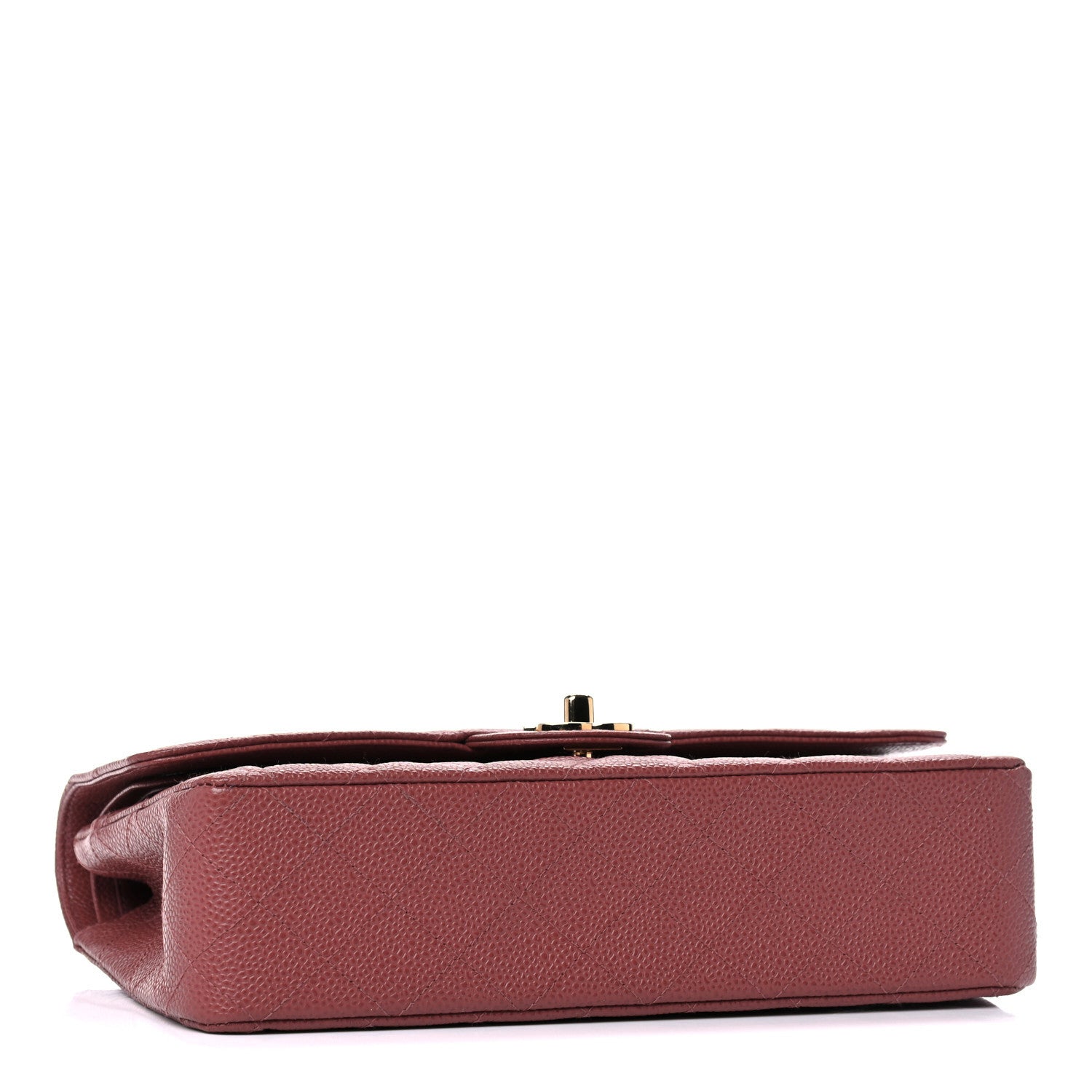 Chanel Caviar Quilted Medium Double Flap Red 3 of 14