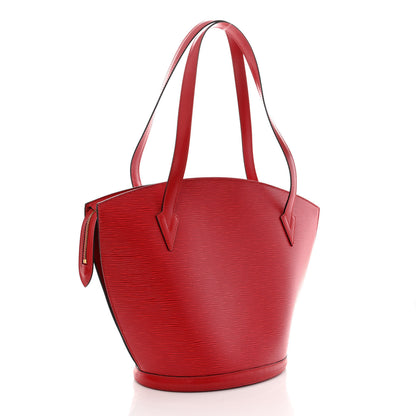 Louis Vuitton Epi Saint Jacques GM Castillan Red 3 of 14