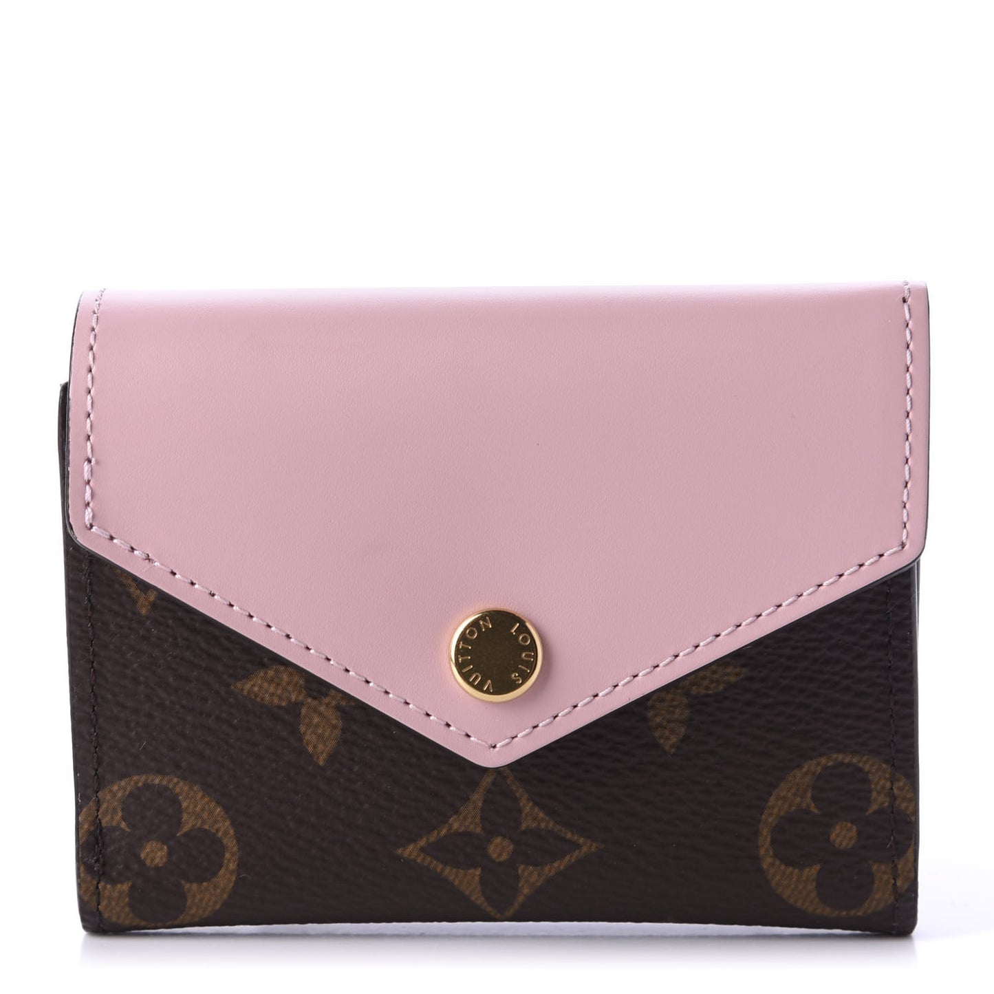 Monogram Zoe Wallet Rose Ballerine