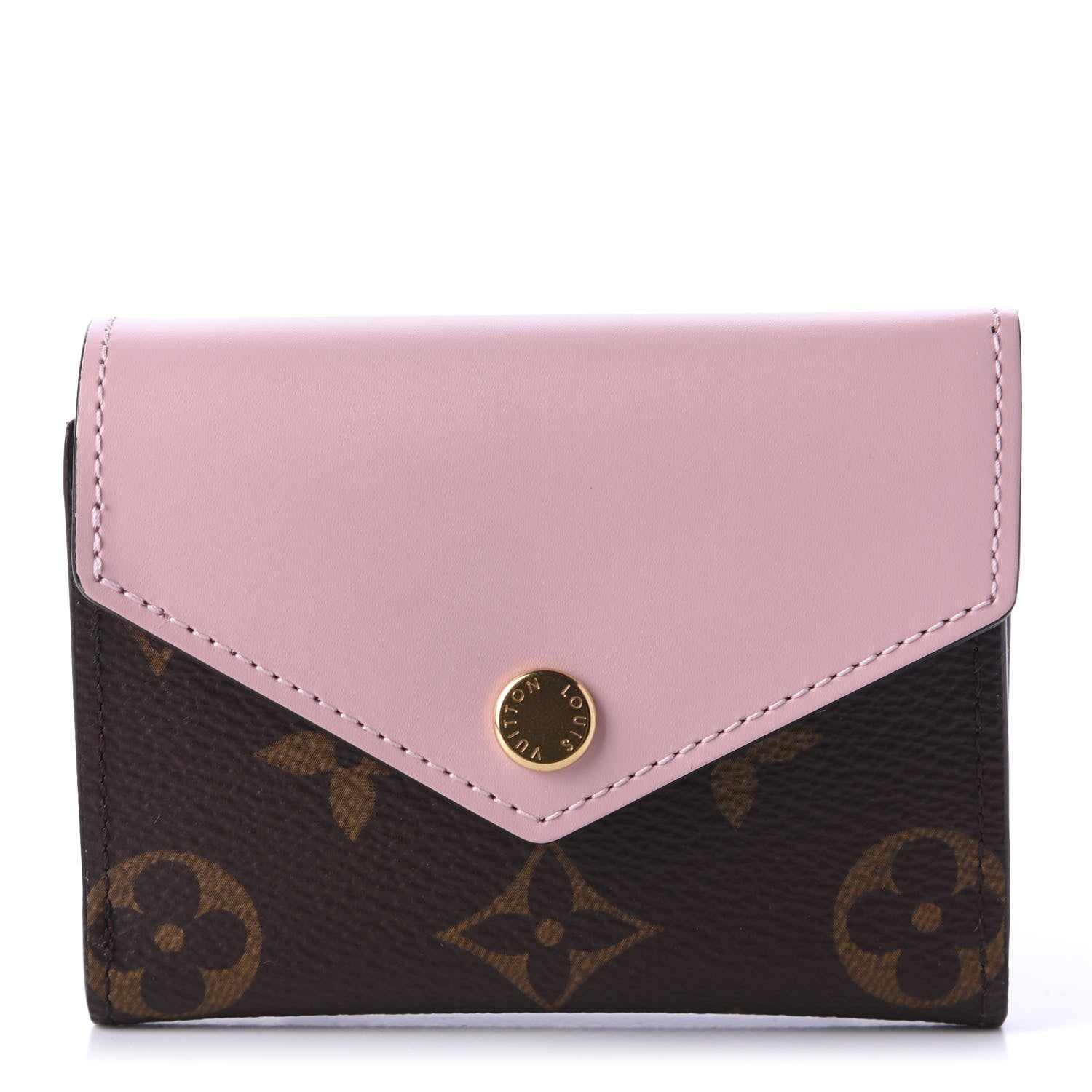 Louis Vuitton Monogram Zoe Wallet Rose Ballerine 1 of 10