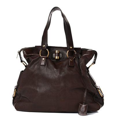 Saint Laurent Calfskin Muse Messenger Bag Brown 1 of 27