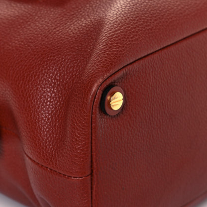 Chloe Calfskin Medium Daria Sepia Brown 12 of 15