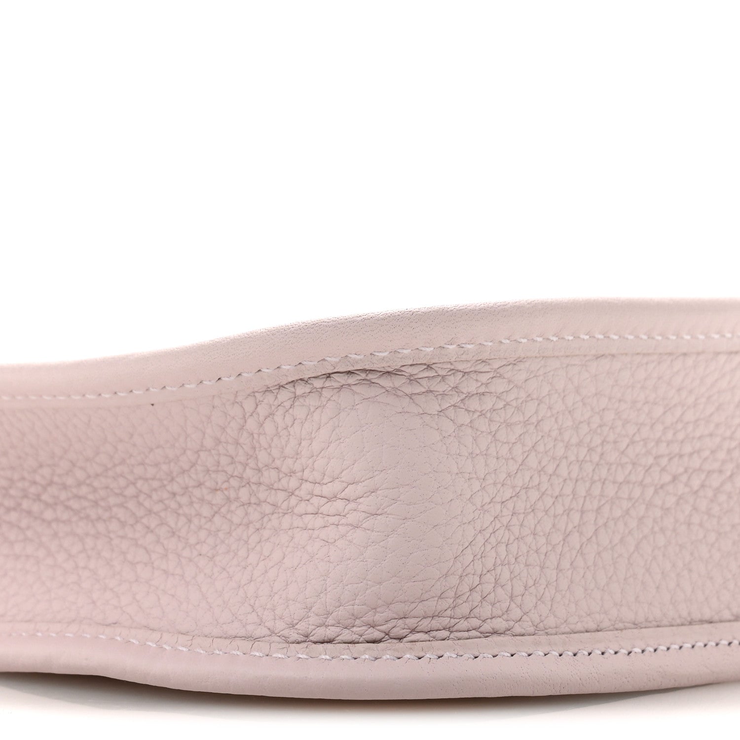 Hermes Taurillon Clemence Evelyne TPM Mauve Pale 9 of 10