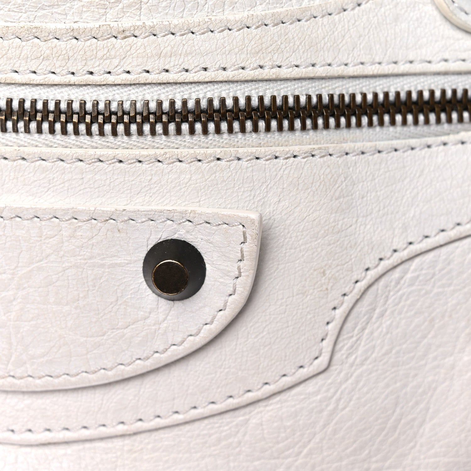 Balenciaga Agneau Classic Hardware Mid Day White 23 of 29