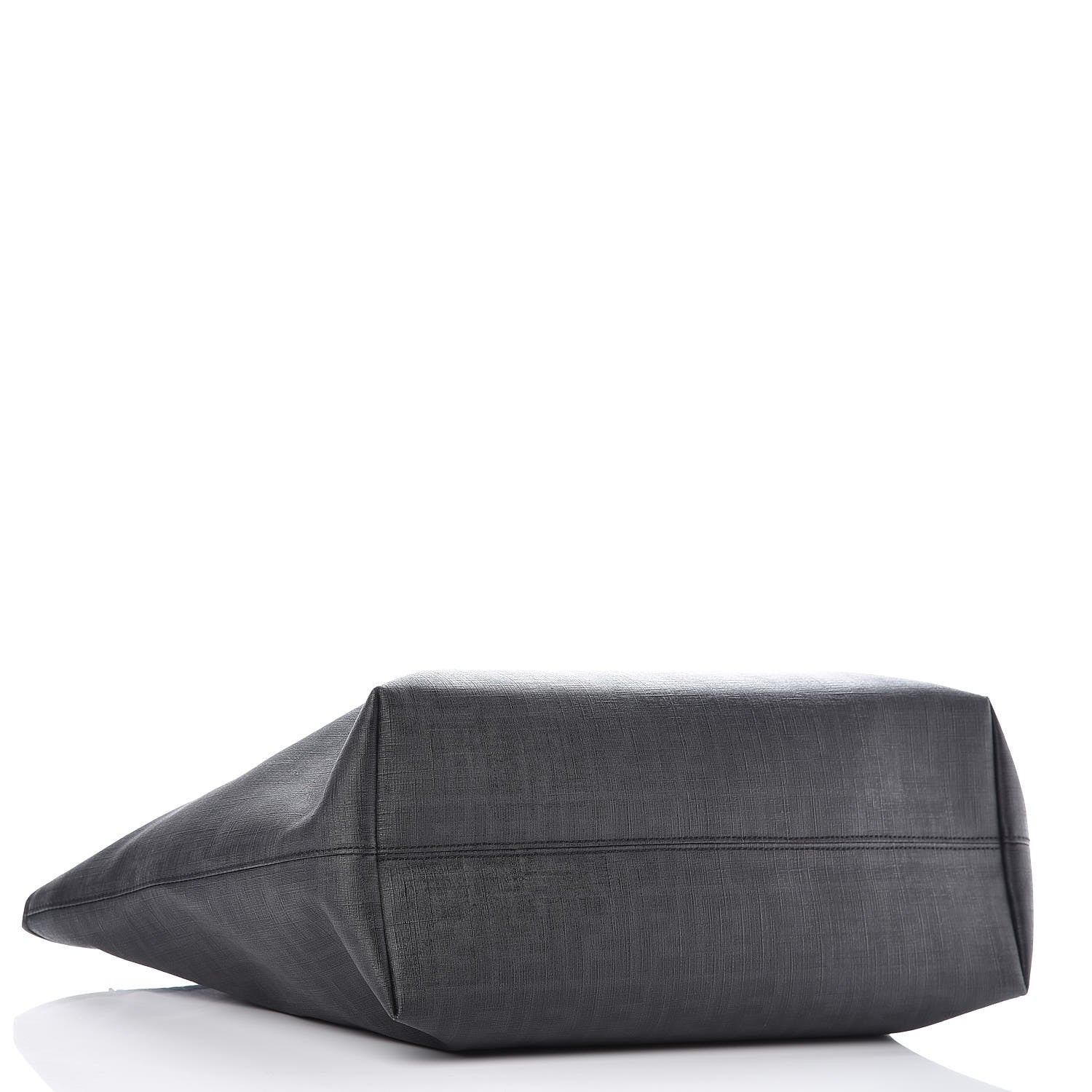 Fendi Zucca Spalmati Large Roll Tote Black 4 of 15