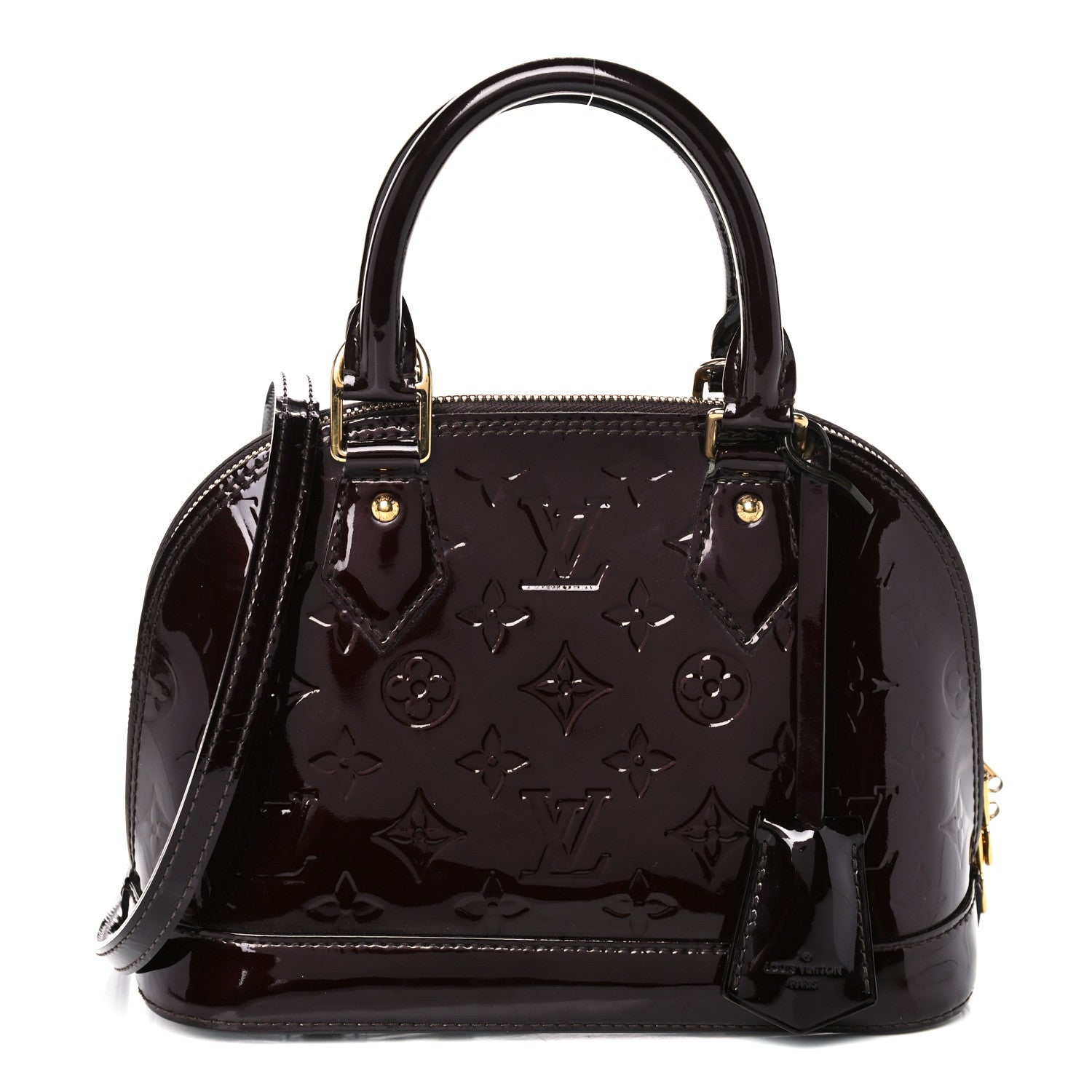 Louis Vuitton Vernis Alma BB Amarante 1 of 21