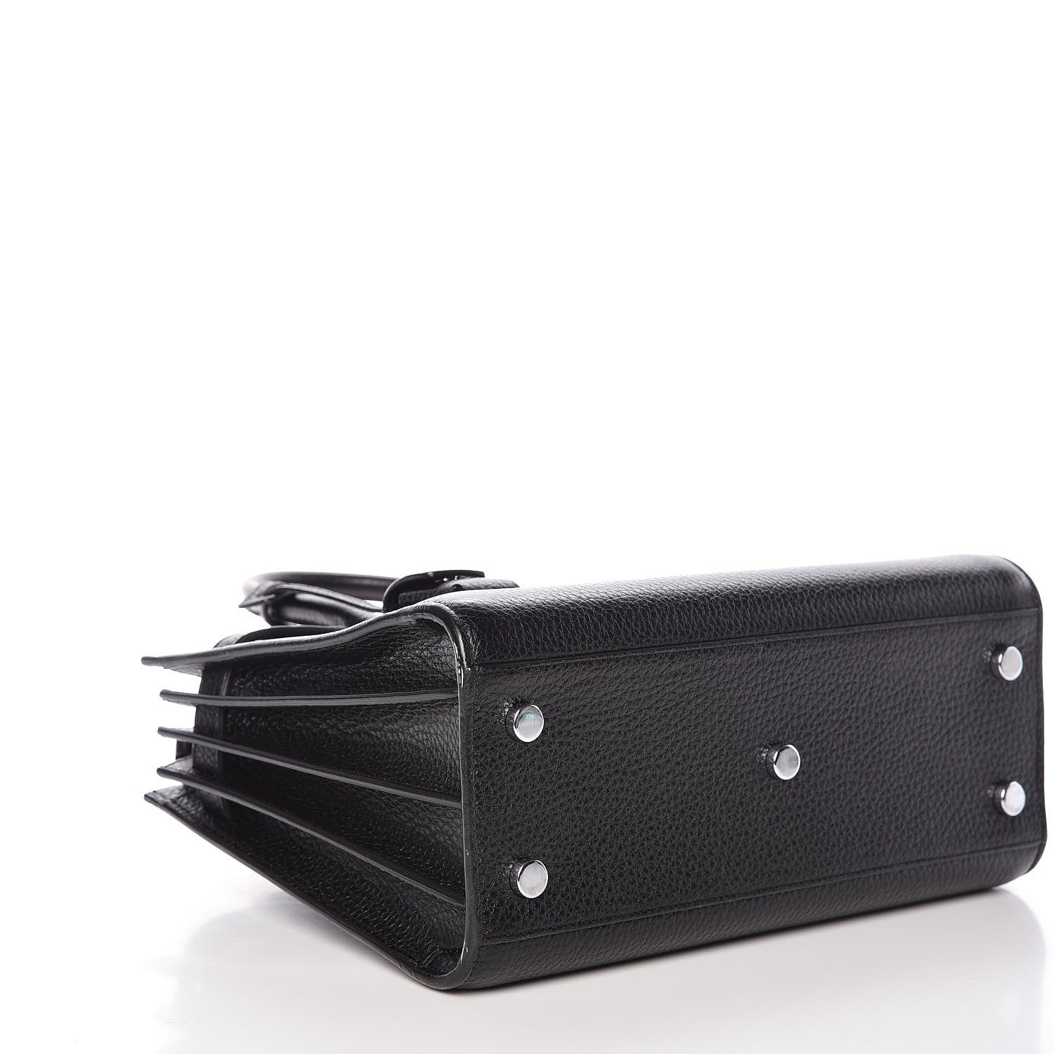 Saint Laurent Grained Calfskin Baby Sac De Jour Black 4 of 14