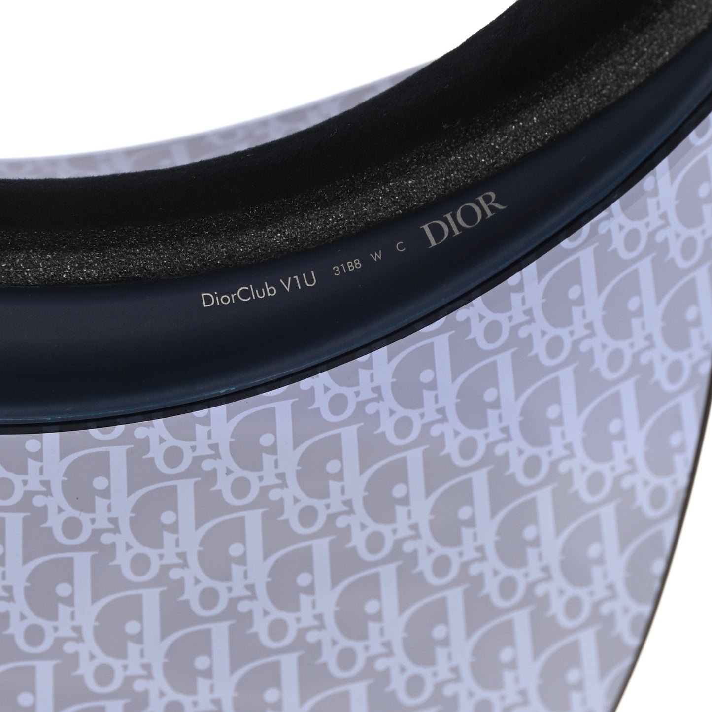 Oblique DiorClub V1U Sun Visor Blue