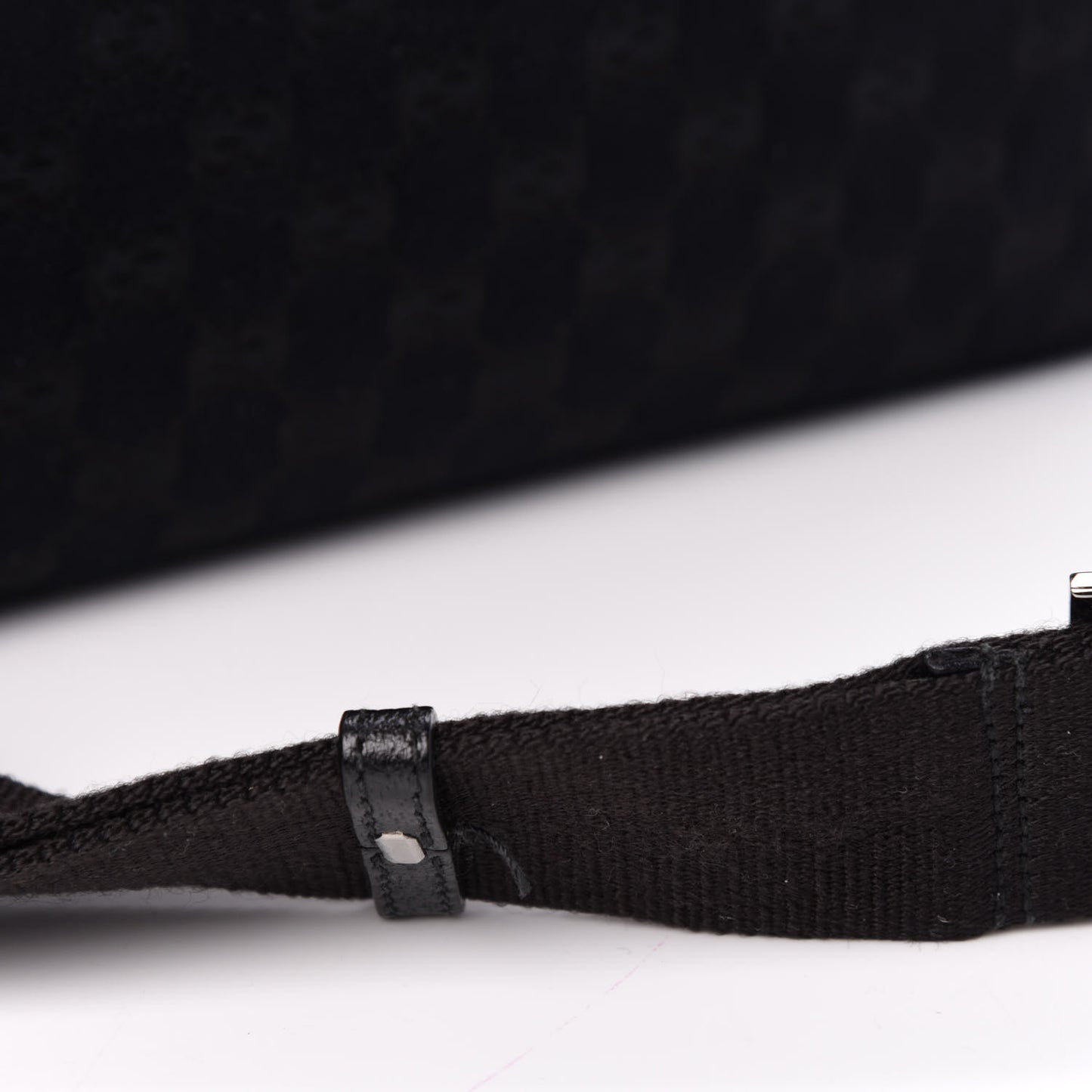 Monogram Small Flap Messenger Bag Black