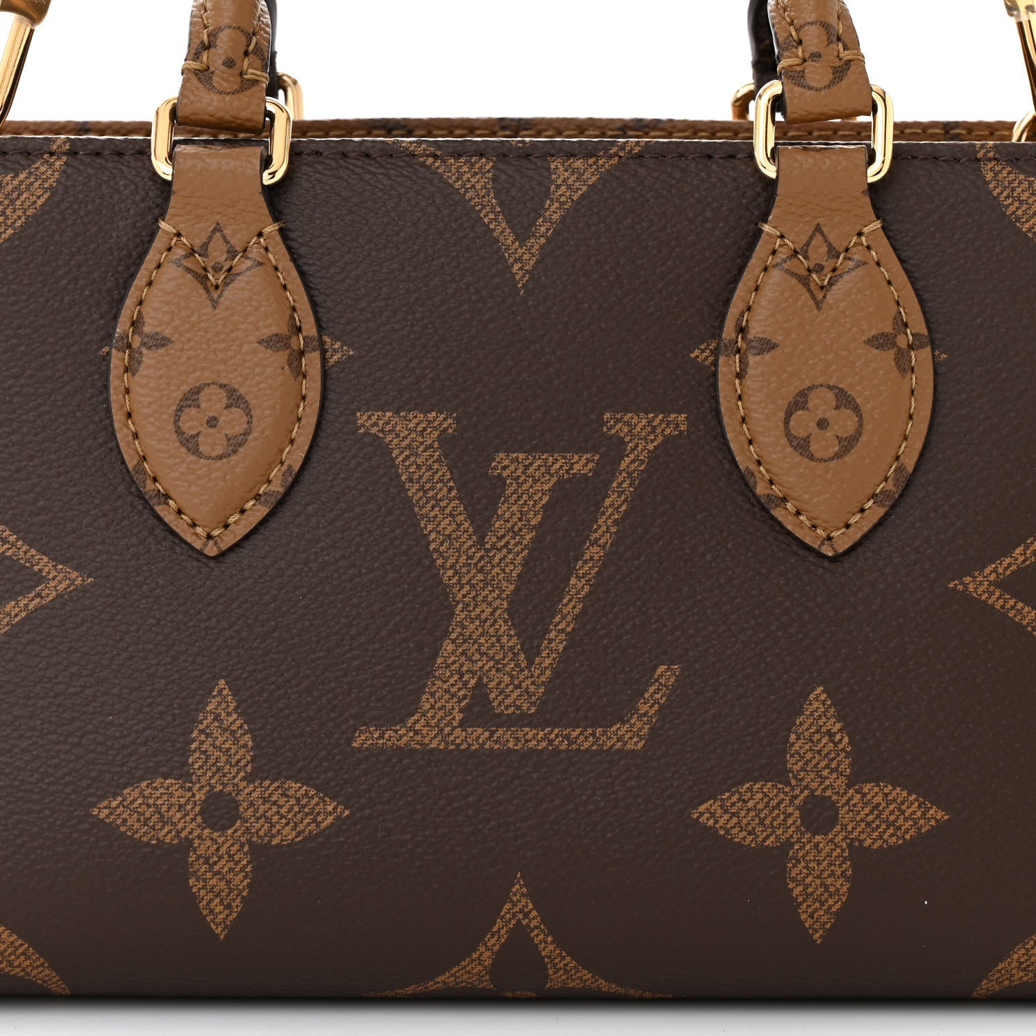 Louis Vuitton Reverse Monogram Giant OnTheGo East West 7 of 9
