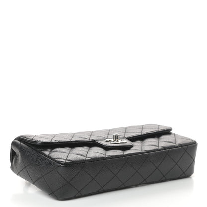 Chanel Caviar Quilted East West Flap Black 4 of 10