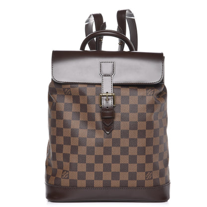 Louis Vuitton Damier Ebene Soho Backpack 1 of 6