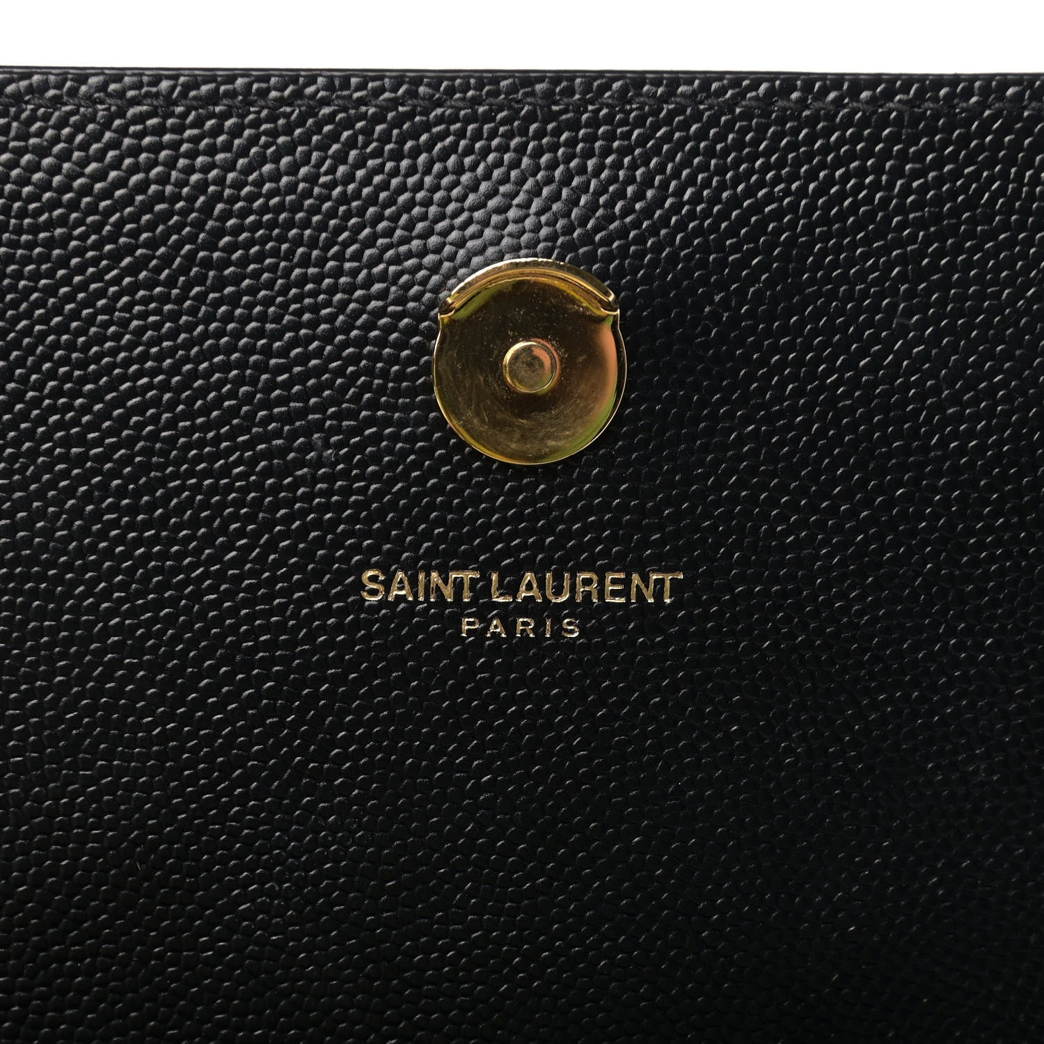 Saint Laurent Grain De Poudre Medium Classic Monogram Kate Satchel Black 6 of 10