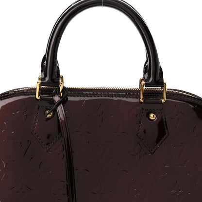 Louis Vuitton Vernis Alma PM Amarante 6 of 9