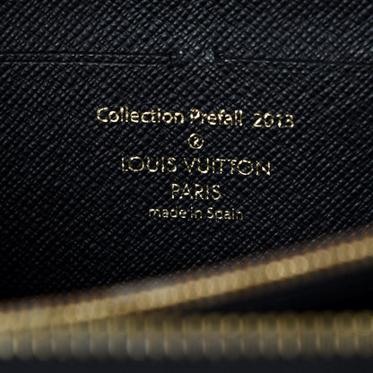 Louis Vuitton Damier Paillettes Zippy Wallet Black 6 of 7