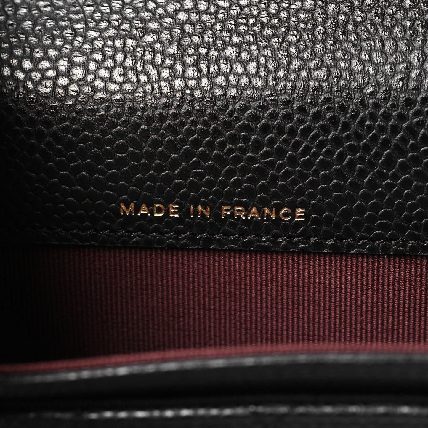 Caviar Quilted Flap Card Holder Wallet Black