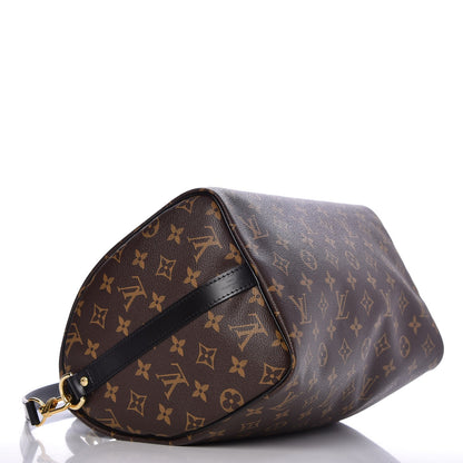 Louis Vuitton Monogram My World Tour Speedy Bandouliere 30 Black 4 of 8
