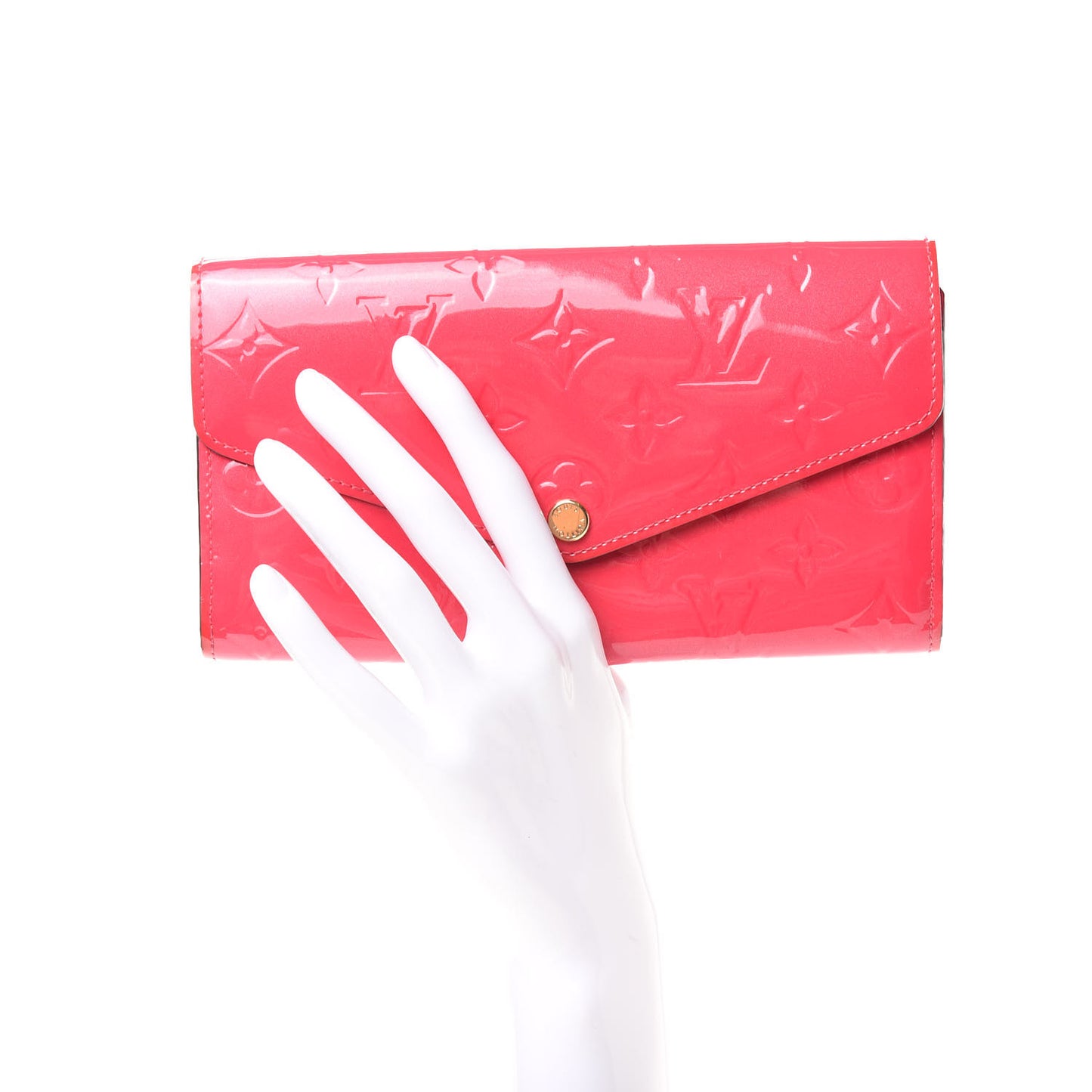 Vernis Sarah Wallet NM Hot Pink