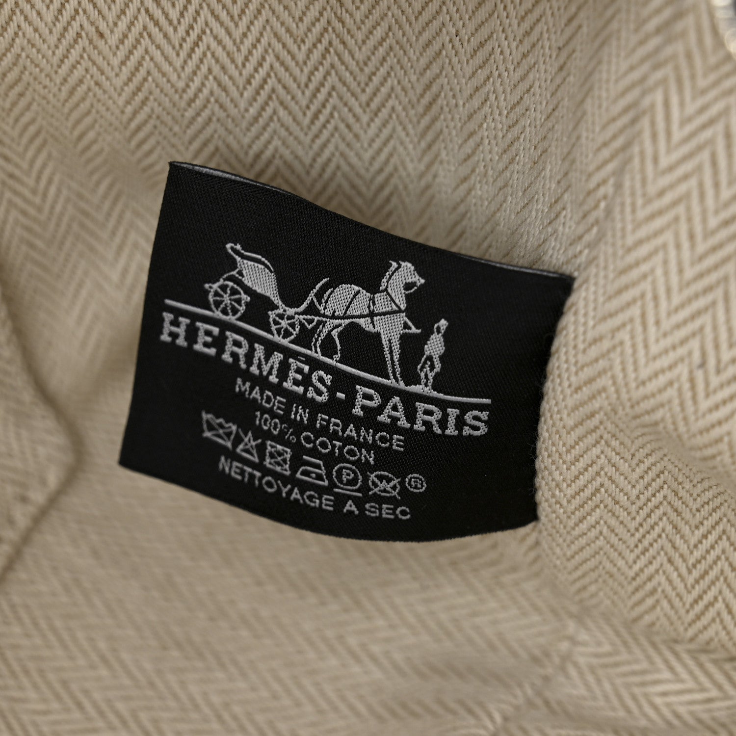 Hermes Canvas Small Bride-A-Brac Pouch Marine 6 of 6