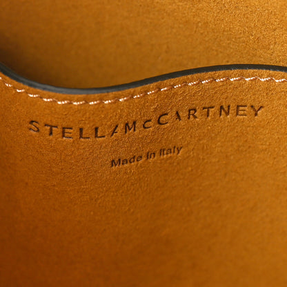 Stella McCartney Eco Alter Nappa Perforated Logo Mini Crossbody Black 6 of 10