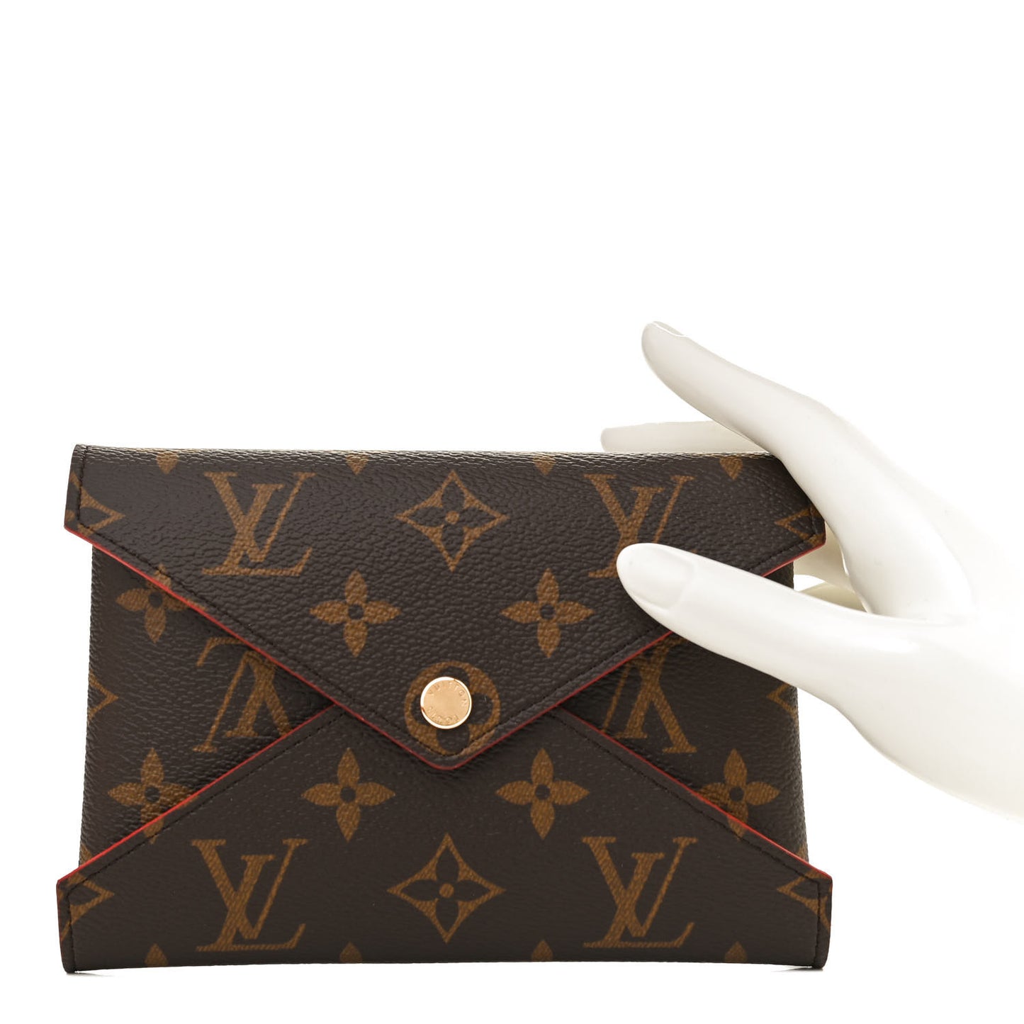 Monogram Medium Kirigami Pochette Insert Coquelicot