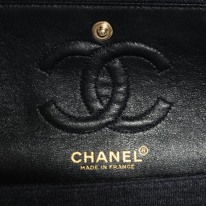 Chanel Jersey Small Double Flap Navy 8 of 9