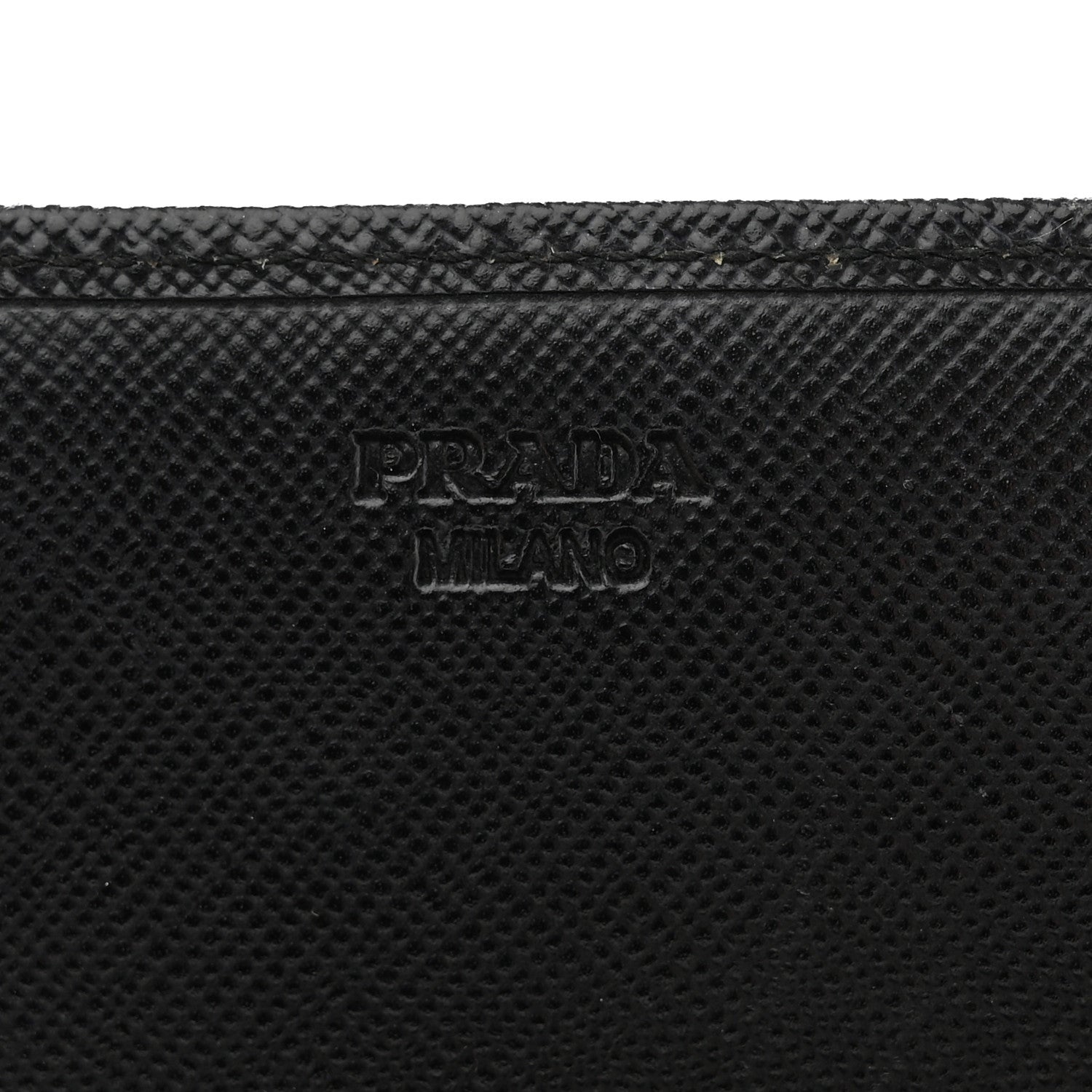 Prada Saffiano Bow Continental Wallet Black 6 of 11