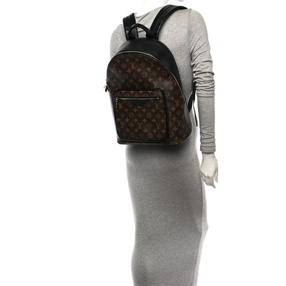 Louis Vuitton Monogram Macassar Josh NM Backpack 2 of 9