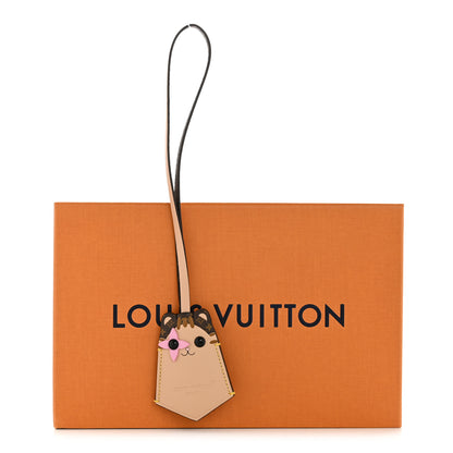 Louis Vuitton Monogram LV Cat Bag Charm Charm Cream 5 of 5