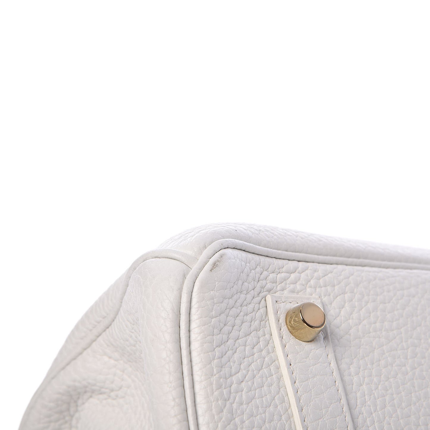 Taurillon Clemence Birkin 35 White