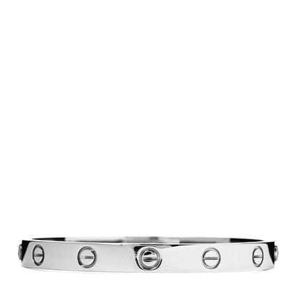 Cartier 18K White Gold LOVE Bracelet 16 1 of 3