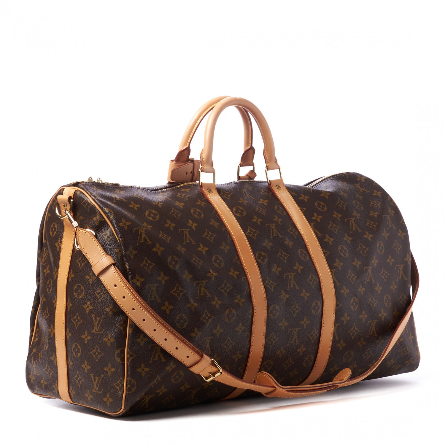 Louis Vuitton Monogram Keepall Bandouliere 55 2 of 9