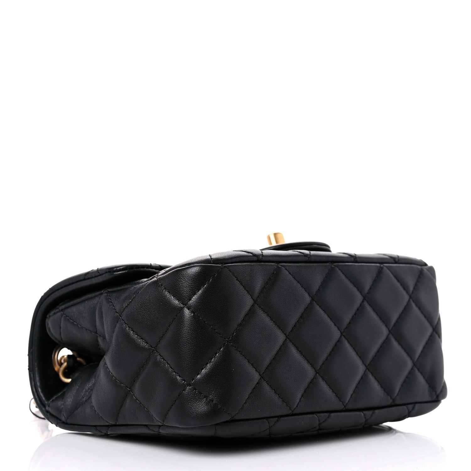 Chanel Lambskin Quilted Mini Pearl Crush Flap Black 4 of 10