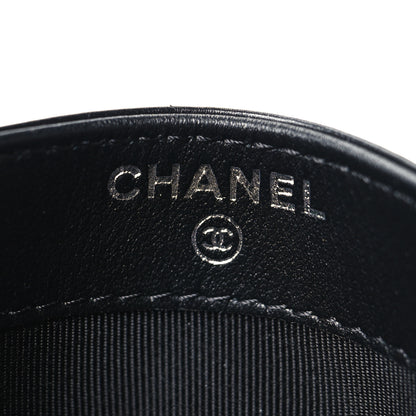 Chanel Aged Calfskin Quilted Reissue Card Holder Black 6 of 11