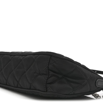 Prada Nylon Tessuto Impuntu Quilted Crossbody Bag Black 10 of 10