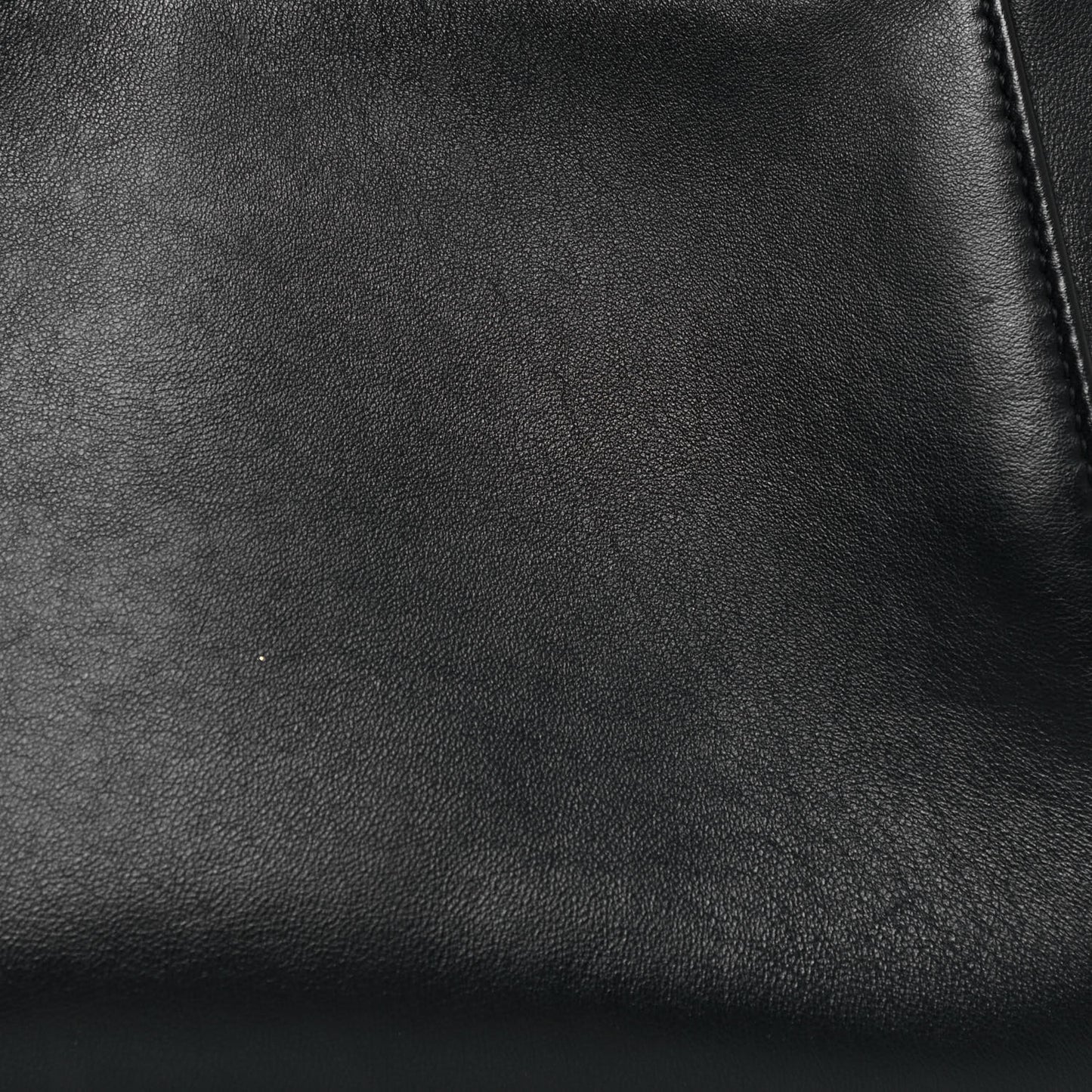 Nappa Stacked Bar Mini Peekaboo Iconic Satchel Black