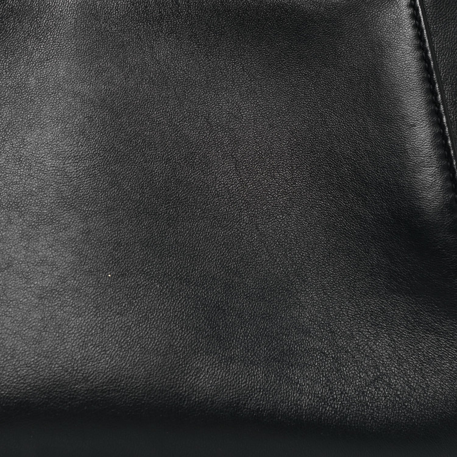 Fendi Nappa Stacked Bar Mini Peekaboo Iconic Satchel Black 8 of 12